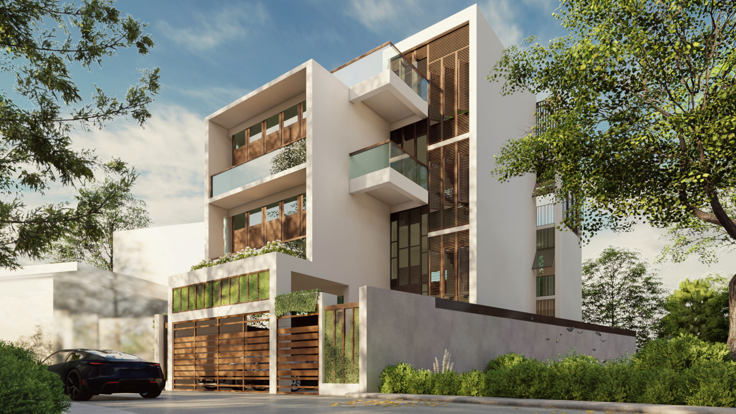 architectural beauty unveiling the contemporary exterior design of big homes